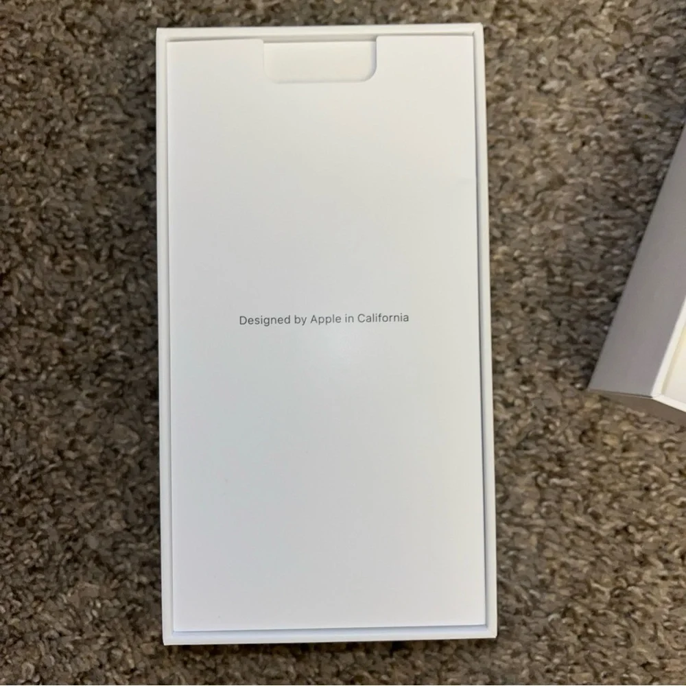 iPhone XR Box Only White 64GB With Inserts And Stickers No Phone!